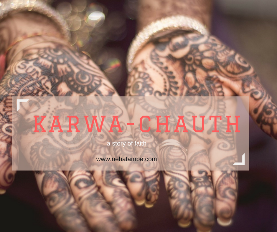 Karva-chauth a story of faith