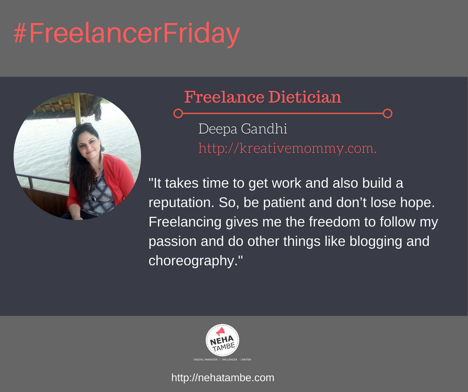 How to be a freelance dietitian and manage home and career #FreelancerFriday