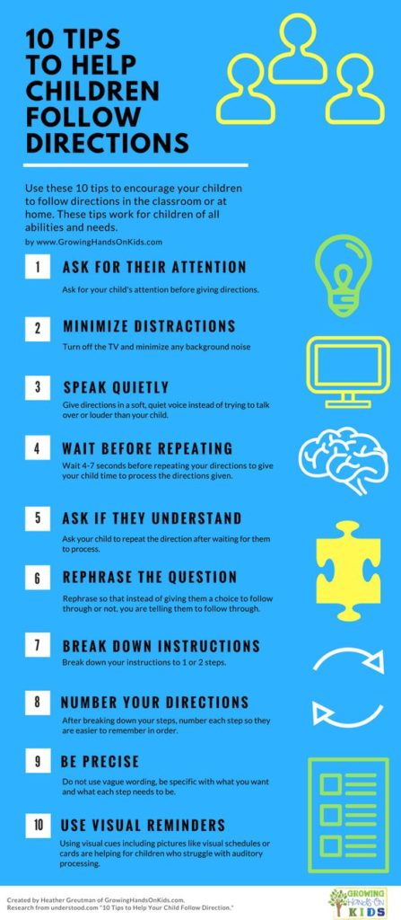  pick a time to talk to the child when they are not busy doing something else.