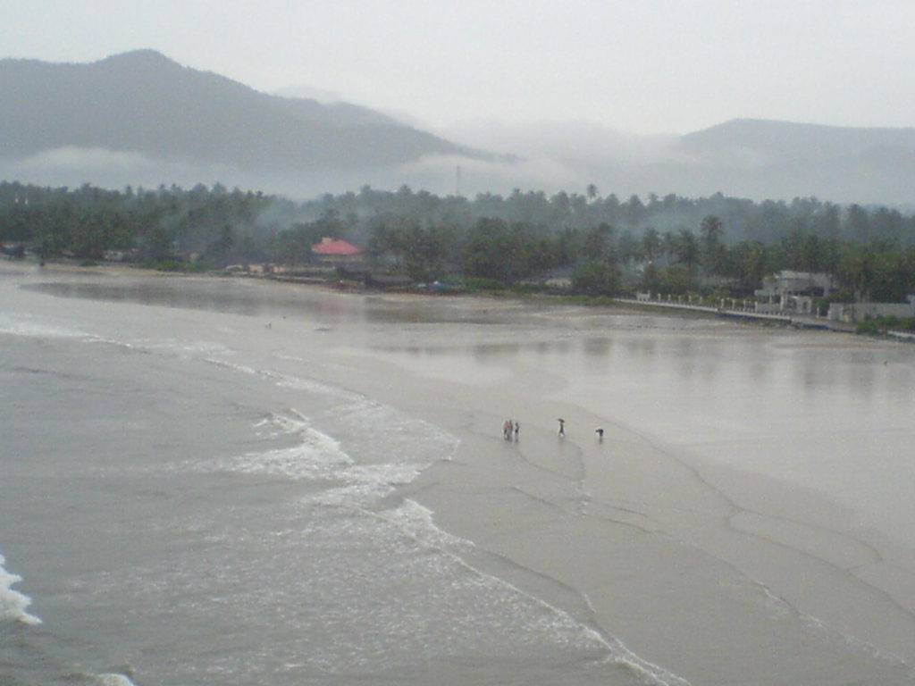 The beautiful beach of Murdeshwar