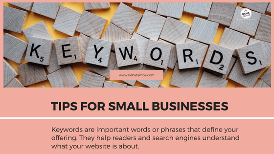 keywords for business