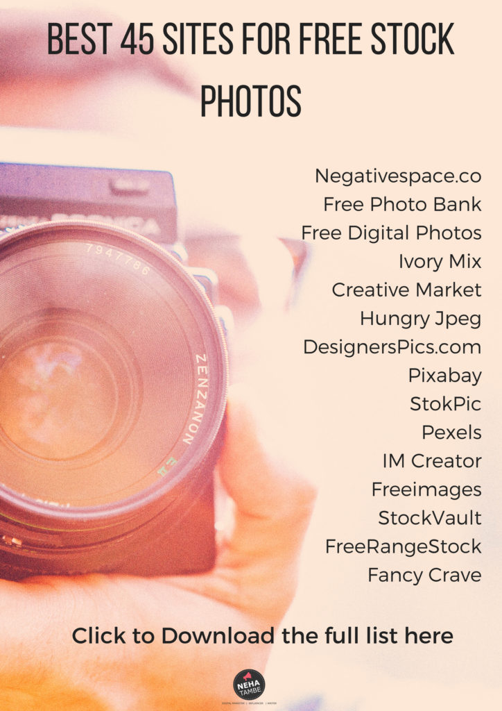 How to find free images for your blog