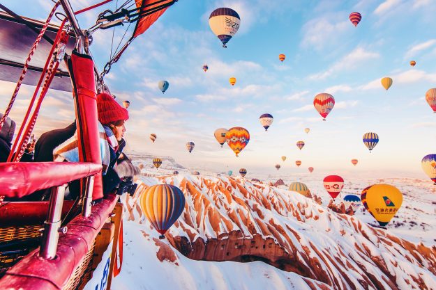 Turkey hot air balloon festival