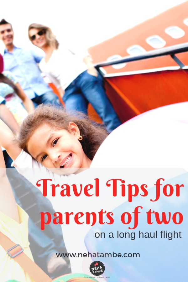 Travel tips for parents taking their children on a long flight 