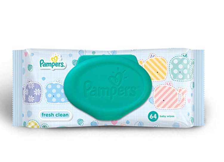 Pampers sensitive wipes