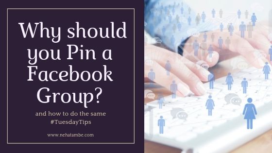 How and Why should you Pin a Facebook group