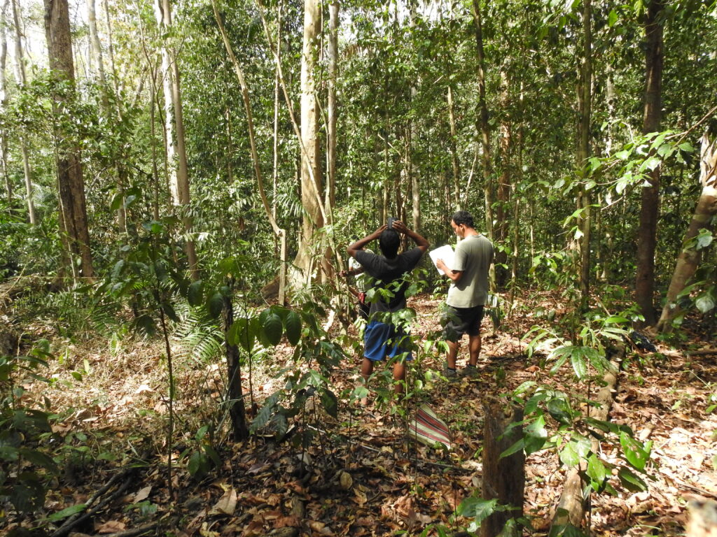 taking notes is an important part of field work in Wildlife biology