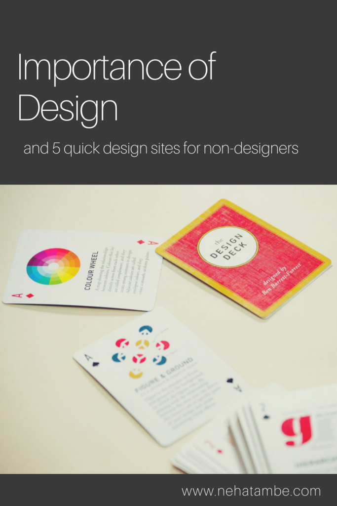 The importance of design and 5 tools for non designers