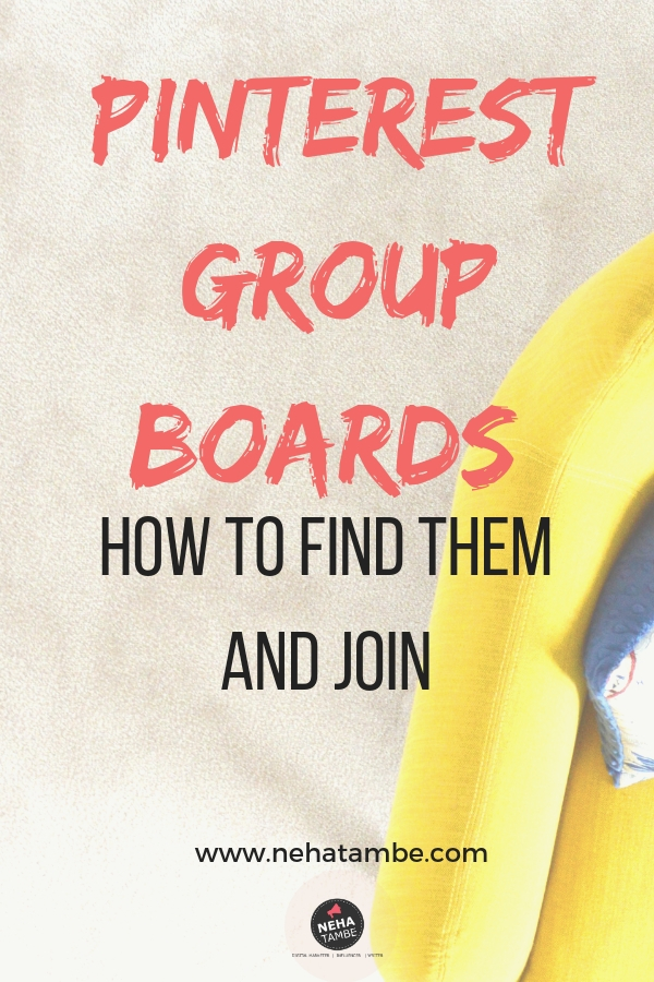 Pinterest Group Boards and how to find them