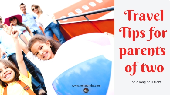 Travel tips for parents taking their children on a long flight from india