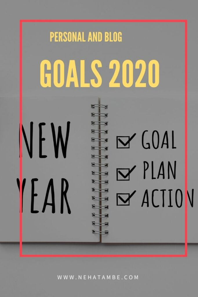 Goals 2020 - Ideas for the New Year