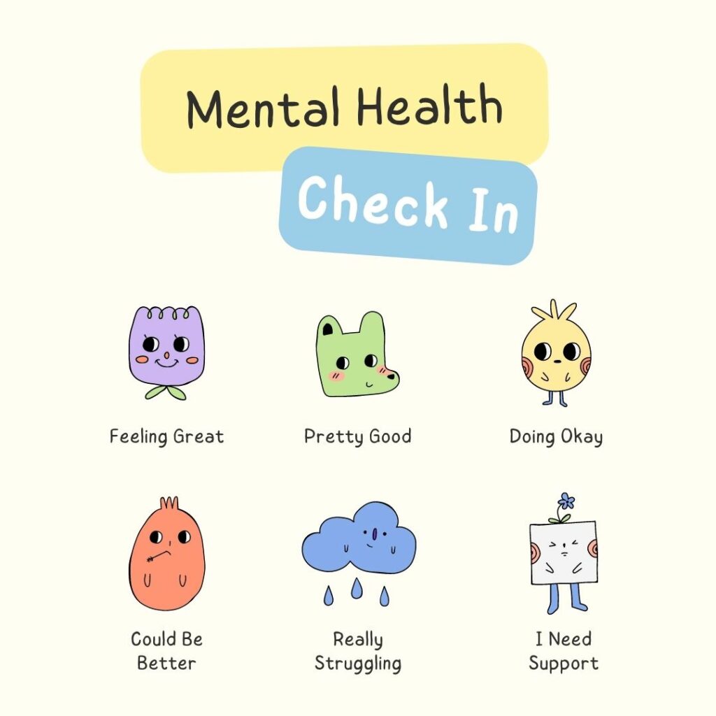mental health check-in for teens. Help them cope better